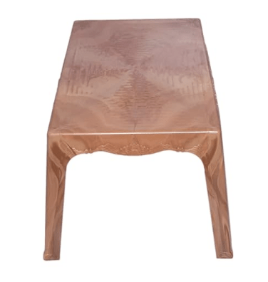 Nilkamal Magnum Contemporary Center Coffee Table/Tea Table/Teapoy for Home/Living Room/Office & Outdoor (Weather Brown) - Image 2